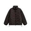 Chaqueta de Plumas con Cuello Alto a Prueba de Frío para Rumen para Hombres y Mujeres 25 Invierno Nuevo Chaqueta de Pan de Terciopelo de Alto Relleno Chaqueta Gruesa Cálida