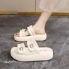 Ropa de verano para exteriores con falda, sandalias de slip-on para mujer, nuevas sandalias de estilo de hada de verano 2026, zapatos de playa