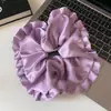 Goma para el pelo con estampado estilo Academia Melard para mujer, scrunchie de satén con malla de estampado de leopardo vintage, banda elástica de alta elasticidad y duradera