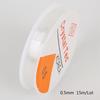 Hilo de pesca elástico para joyería, cuentas budistas, hilo para bisutería, joyería DIY, materiales para hilo de pesca para bisutería, accesorios para joyería DIY