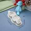 Santa Elk Crianças Forma Molde de silicone Assando DIY Bolo Molde