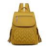 Nova Mochila Casual de Tecido Oxford Sólido Cor Única Bolsa Elegante Feminina Transversal de Ombro Único Bolsa Feminina Estilo Coreano Mochila Moderna para Trabalho