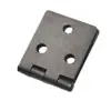 Bisagra de hierro cuadrada con bisagra para puerta y ventana bisagra para puerta de armario herrajes para muebles bisagra de solapa para ventana batiente material de hierro