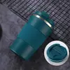 Nova Caneca de Café de Aço Inoxidável 304 Terceira Geração Simples Espessada Alto Valor de Cor Caneca Térmica Caneca de Água para Carro Caneca de Presente
