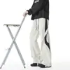 Pantalones Cargo de Bloques de Color para Hombre para Exteriores, Pantalones Casuales de Diseño de Marca de Moda Otoñal, Pantalones Softshell Versátiles y Funcionales de Alta Costura