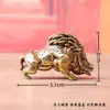 Enfeites Criativos de Javali de Latão Cobre Artesanato Vintage Decoração de Casa Animal de Estimação de Chá Pequena Alça Mesa de Escritório Pequenos Enfeites
