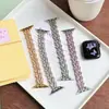 Adecuado para Apple 11ª Generación Iiwatch10987E Diamante Mariposa Huawei Gt6 Correa de Reloj Elástica Xiaomi 9Pro
