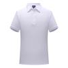 Camisa polo solona antibacteriana pesada 260g 5a, logotipo personalizado, roupas de trabalho corporativas, manga curta, lapela, camisa publicitária
