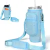 Tapa para Vaso de Hielo de 40 oz Material de Buceo Stanley Bolsa Tote para Botella de Agua Asa Stanley Tapa para Vaso de Letra Aislada Montada en Coche