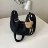 Bolso de Viaje para Mujer 2026 Otoño Temprano Nuevo Bolso Cruzado de Color Sólido Gran Capacidad Elegante Bolso de Hombro Único