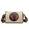 Bolso de Moda de Alta Gama para Viajes Diarios Estilo Nacional para Mujer 2025 Nuevo Retro de un Solo Hombro Multicapa Nueva Gran Capacidad Bolso Cruzado