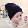 Gorro de Punto para Bebé de 1 a 5 Años 2024 Otoño e Invierno Gorro Infantil Niños y Niñas Color Sólido Lana Cálido de Invierno Gorro de Caramelo