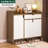 Gabinete para zapatos de entrada cuidadosamente seleccionado para uso doméstico, nuevo modelo de gabinete de pasillo integrado con gran capacidad y zapatero de almacenamiento multicapa