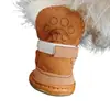 Cubiertas de Pata de Invierno para Mascotas Seleccionadas Cuidadosamente Zapatos para Perro Gato Cierre de Velcro Antideslizantes Resistentes al Desgaste Cubiertas de Pata Calientes para Perro Pequeño