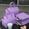 Bolsa de Mano Desechable para Taza Individual Logo Personalizado Té de Leche Café Papel de Aluminio Empaque para Llevar Bolsa Térmica Bolsa No Tejida