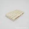 Posavasos de Madera Antideslizante Aislado para Café Base Cuadrada Hueca Multifuncional de Pino Soporte para Maceta Taza