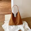 Bolso Melard de Ante para Mujer 2026 Nuevo Otoño de Gama Alta Vintage Bolso Tote para Viajar de Gran Capacidad Bolso de Hombro