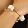 Design de Nicho Transfronteiriço Europeu e Americano Design Simples de Luxo Leve Senso de Design Conjunto de Pulseiras de Contas Elásticas em Camadas para Mulheres Joias