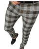 2026 Comércio Exterior Transfronteiriço Outono Novo Calça Casual de Cintura Média Calça Longa Masculina Estampa Digital Slim Fit Calça Reta Masculina