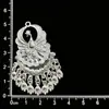 Accesorios de imán para refrigerador de la etnia Miao, piezas estilo chino de fénix y mariposa imitación plata, estilo étnico de plata Miao de nicho, pavo real, área escénica de Guizhou