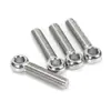 En Stock Entrega Inmediata Gb798 Acero Inoxidable 304 Perno Giratorio M5~M24 Tornillo de Ojo Giratorio Junta Giratoria
