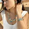 Pulseira Colar Série Estrela do Mar Estilo Férias Europeu e Americano Elegante Nicho Celebridade da Internet Colar Elegante de Alta Qualidade para Mulheres