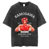 Tamaño Europeo Transfronterizo Hanma Baki el Luchador Gimnasio Camiseta de Anime para Hombre_Yyt