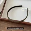 Diadema Vintage de Gamuza Colorida para Mujer 2025 Nueva Diadema Estrecha Clip para el Cabello de Corona Alta Diadema para Lavarse la Cara