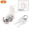 MS102 cerradura de bala pequeña flor de ciruelo caja eléctrica gabinete eléctrico cerradura de cilindro pequeña buzón de comunicación caja de herramientas MS106 cerradura de lengüeta