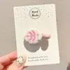 Lindos y divertidos pasadores con forma de verdura, pinzas de pico de pato originales para el flequillo de las niñas, pinzas laterales versátiles y modernas con temática de comida de dibujos animados