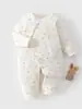 Ropa de una pieza para bebé Pinza de ropa Algodón 40g Algodón Ropa de Otoño e Invierno Ropa de Algodón para Recién Nacido Ropa Exterior Cálida para Bebé Niña Ropa de Algodón Puro
