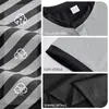 Camisa Polo Masculina de Verão com Estampa Listrada Color Block, Gola Redonda, Manga Curta, Casual de Negócios Europeu e Americano, Roupas Masculinas Transfronteiriças da Amazon