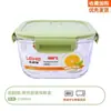 Caja Conservadora de Alimentos, Fiambrera de Vidrio Dividida, Fiambrera Bento Resistente al Calor, Recipiente para Microondas, Fiambrera para Oficinistas, Vidrio de Borosilicato Alto
