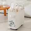 Cesta de almacenamiento debajo del escritorio para oficina y dormitorio más vendida transfronteriza, estante de almacenamiento con carrito móvil con ruedas, venta al por mayor del fabricante