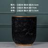 Jingdezhen Macetas de Cerámica Extra Grandes en Blanco y Negro Simples para Balcón Interior Piso Plantación Árbol del Dinero Planta Verde Plantas en Maceta