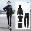 Traje de Yoga Grande Tamanho Transfronteiriço Feminino Novo Traje para Academia Corrida Casual ao Ar Livre Corrida Matinal Traje de Yoga