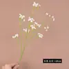 Flor de Gipsófila Artificial de Plástico Nuevo Single para Decoración del Hogar Boda Floral Hecho a Mano Ramo de Flores DIY