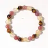 En Stock Diseño Original Joyería Piedra Europea y Americana Transfronteriza Pulsera de Cristal Natural Pulsera de Cristal Amarillo Ojo de Tigre