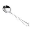 1010 Aço Inoxidável Engrossado Ocidental Comida Colher De Jantar Doméstico Colher De Mistura Colher Colher Colher Atacado