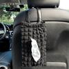 Porta Pañuelos para Respaldo de Asiento de Coche Caja de Pañuelos Divertida para Coche Colgante Monstruo de Dibujos Animados Decoración Interior de Coche