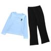 Roupas de Dança Infantil, Roupas de Treino para Meninos e Meninas, Roupas de Dança Latina Infantil, Roupas de Ginástica de Manga Longa Infantil, Roupas de Yoga, Conjuntos de Algodão