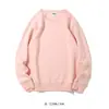 Moletom térmico de fleece com gola redonda, 350g, serviços OEM/ODM disponíveis, dropshipping, bordado, impressão direta e opções de logo em serigrafia