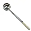 Espátula de Acero Inoxidable Espesa 304 201 Espátula Cuchara para Cocina Casera Chef de Restaurante Cuchara Grande para Saltear Espátula de Hierro para Freír