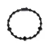 Pulsera nueva europea y americana, cadena de tenis con trébol de cuatro hojas y circonitas, collar de cadena de clavícula delicado y de alta gama para mujer