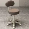 Salón de Belleza Barbería Taburete Especial Peluquería Manicura Maquillador Taburete Grande de Trabajo con Ruedas Silla para el Hogar Tocador Silla Giratoria