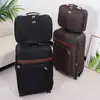 Conjunto de Malas de 2 Peças 14 Polegadas e 20/24 Polegadas Malas Rígidas ABS com Rodas Spinner Silenciosas