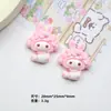 Acessórios de Resina DIY Desenho Animado Pequenos Fofos Europeus Cola de Creme Grampo de Cabelo Feito à Mão Capa de Celular Pingente de Tiara Acessórios de Joias
