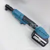 Llave angular de ángulo recto de 90 grados, llave de carraca eléctrica de carga, Torx, batería de litio de 21v, herramienta de instalación de truss de escenario