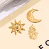 Acessórios de Moda Transfronteiriços, Pingentes Elegantes de Luxo Leve, Design de Alto Padrão, Brincos Exquisitos de Aço Inoxidável, Acessórios de Colar Versáteis