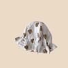 Cinturón Beige para Bebé Halógeno Protección del Cabello Primavera y Verano Viaje de Bebé Todas las Temporadas A prueba de Viento Protección de Orejas Gorro Fetal Accesorios de Fotografía